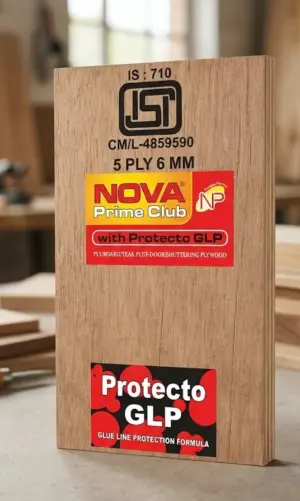 Nova Prime Club plywood in Kharar with Protecto GLP, ISI marked IS 710