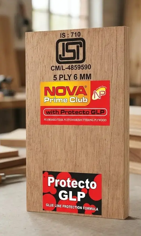 Nova Prime Club plywood in Kharar with Protecto GLP, ISI marked IS 710